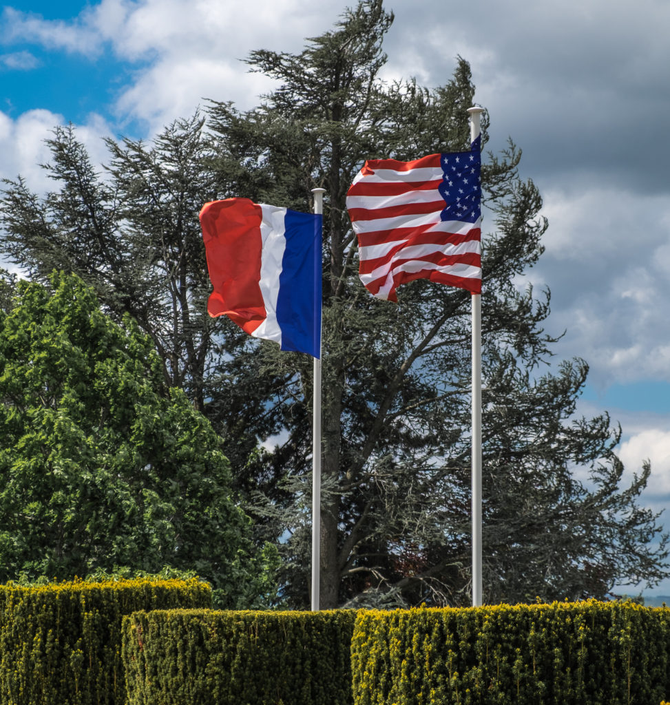 France America Flag Lafayette Auvergne