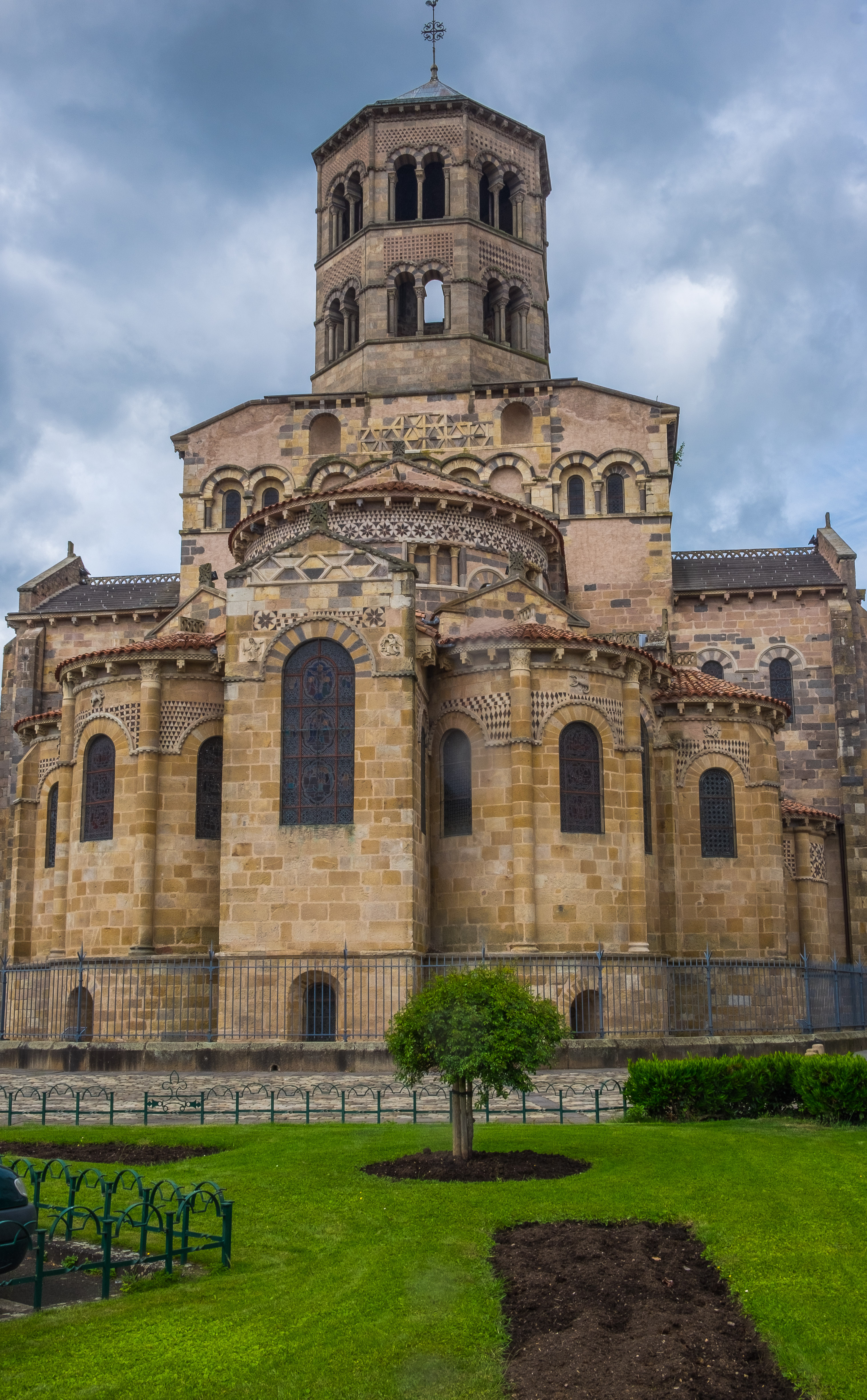 Romanesque church at Issoire