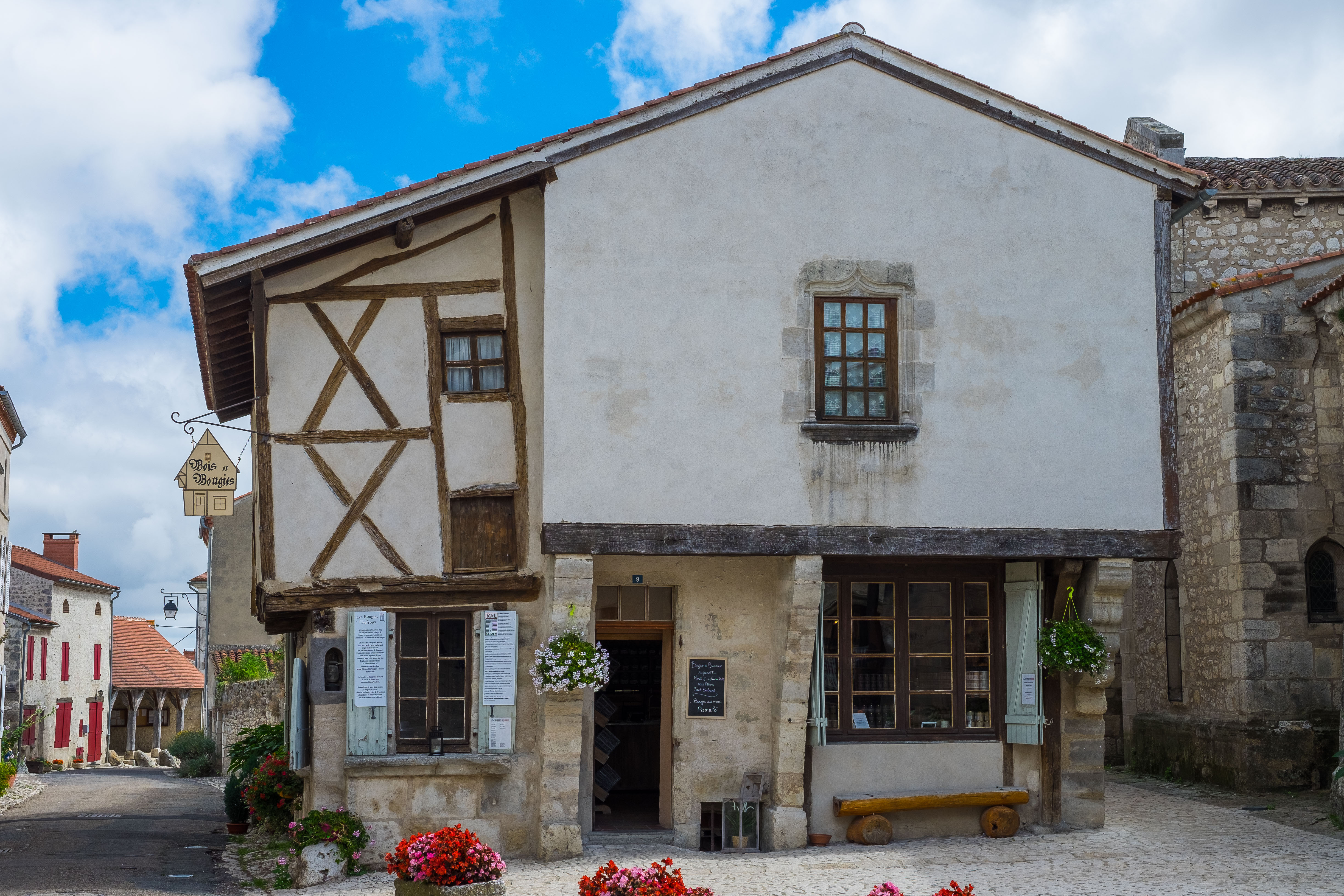 Charroux, in Auvergne, IS one of the "most beautiful"