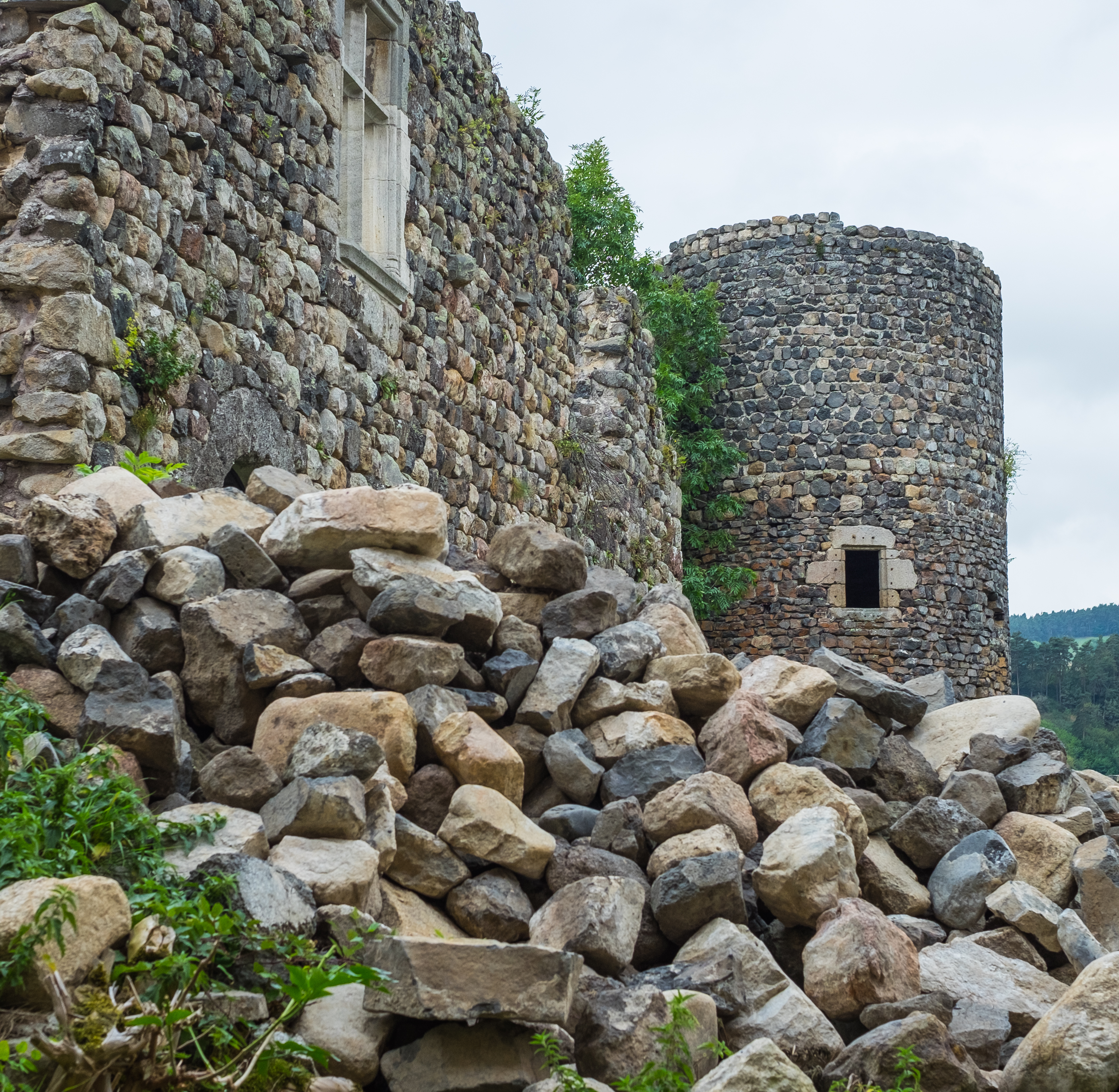 Castle Ruins at Arlempdes