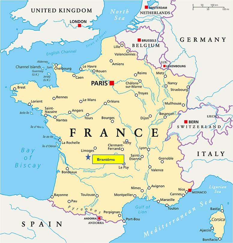 Brantôme Dordogne