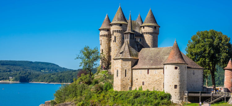 Chateau de Val Cantal Auvergne Castle