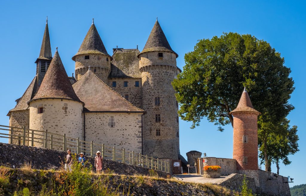 Chateau Val Cantal Auvergne Castle