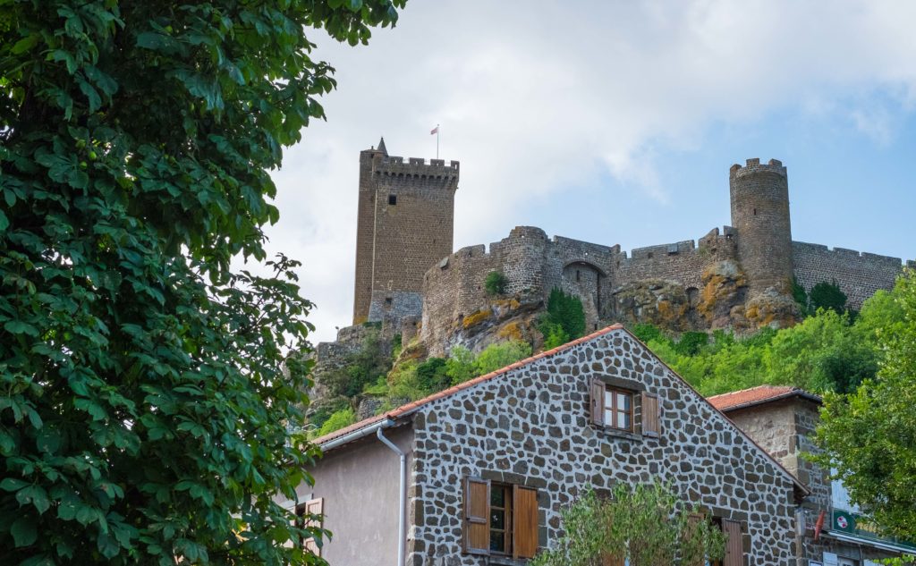 Polignac Chateau Castle Auvergne Velay France