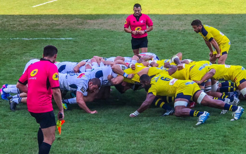 ASM Clermont Auvergne Montferrand Rugby Sports France Michelin