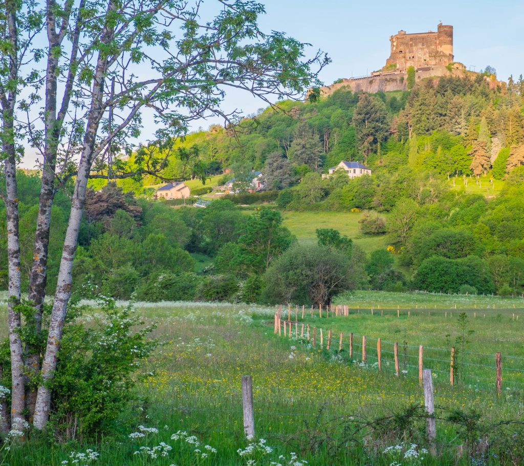 Murol Chateau Castle Auvergne Cantal France Medieval Renaissance