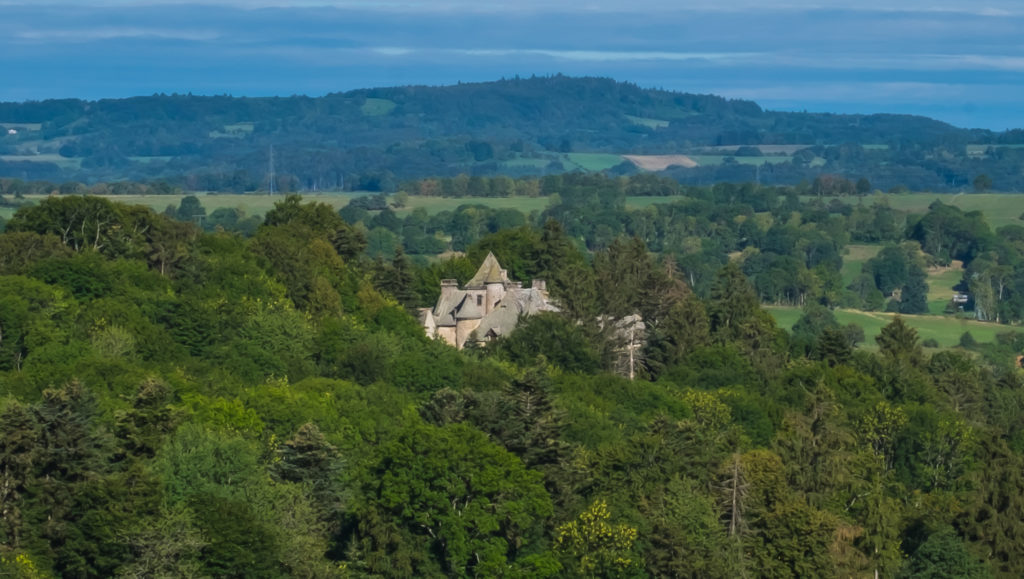 Chateau de Cordès Castle Auvergne Medieval Gardens France Europe