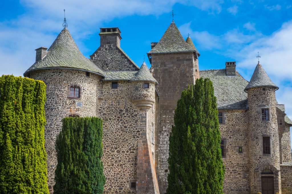 Chateau de Cordès Castle Auvergne Medieval Gardens France Europe