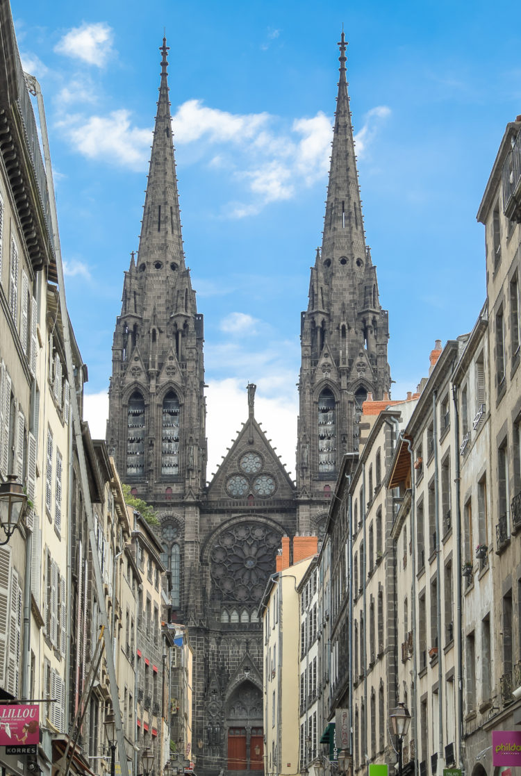 Clermont-Ferrand Cathedral Notre-Dame Fire Auvergne France