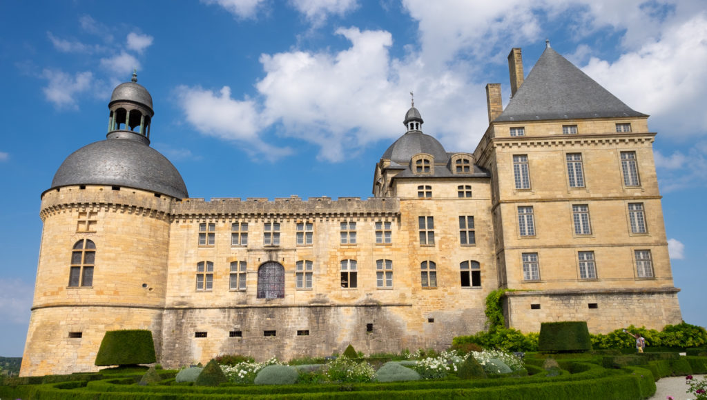 Hautefort Dordogne France Castle Chateau