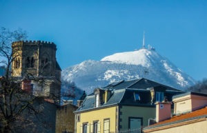 The Puy de Dome overlooking Clermont-Ferrand © 2016 Richard Alexander