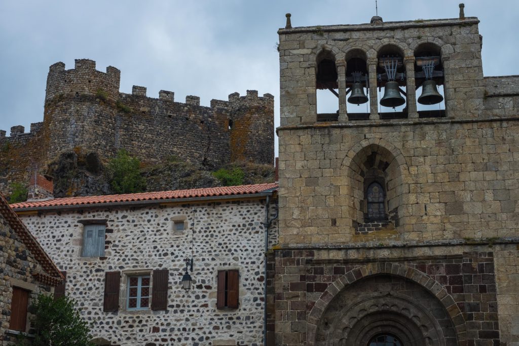 Arlempdes Auvergne Medieval Castle Chateau