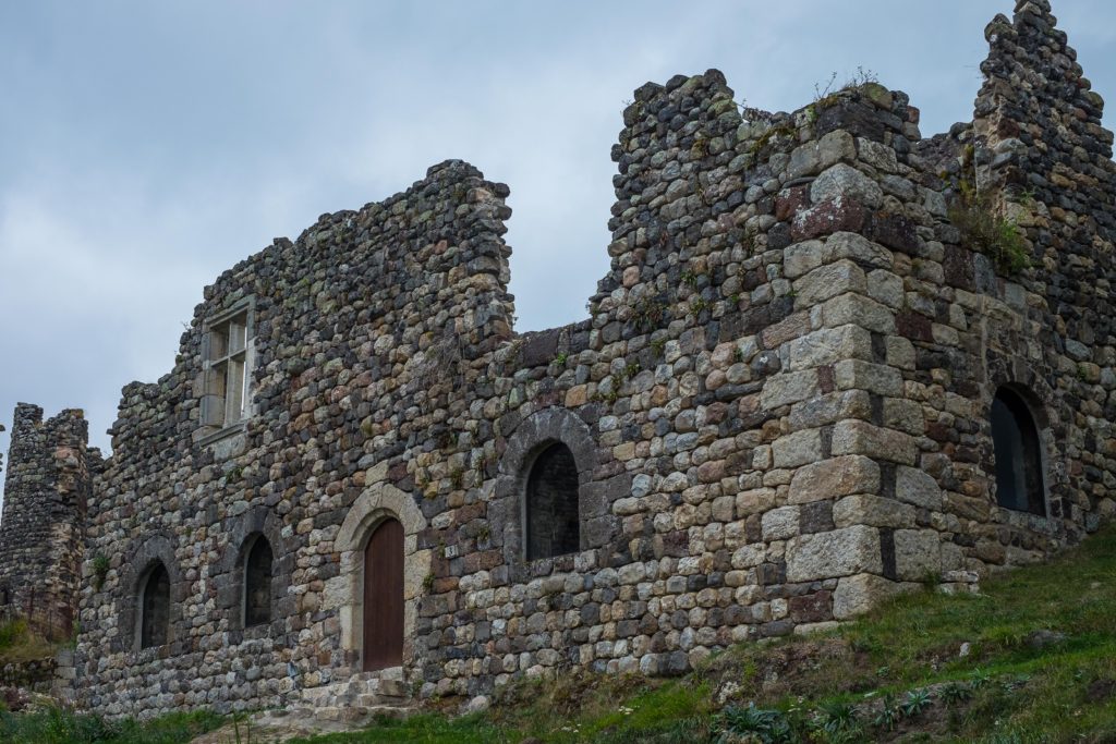 Arlempdes Auvergne Medieval Castle Chateau