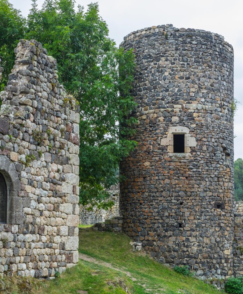 Arlempdes Auvergne Medieval Castle Chateau