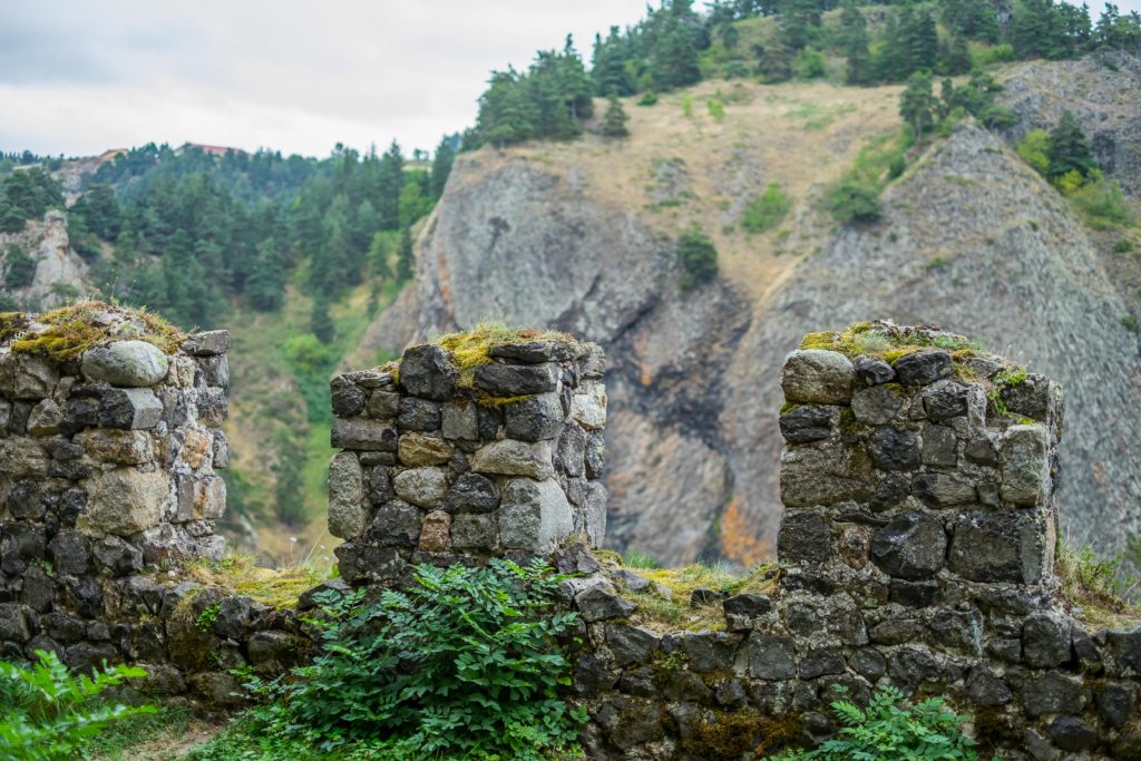 Arlempdes Auvergne Medieval Castle Chateau