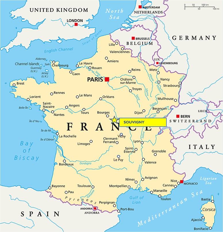 Souvigny - Allier - Deep Heart of France
