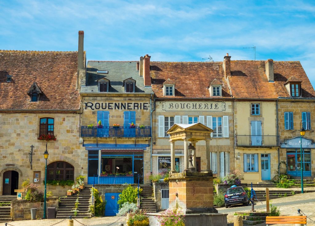Souvigny Auvergne Bourbon Bourbonnais France French Travel Medieval