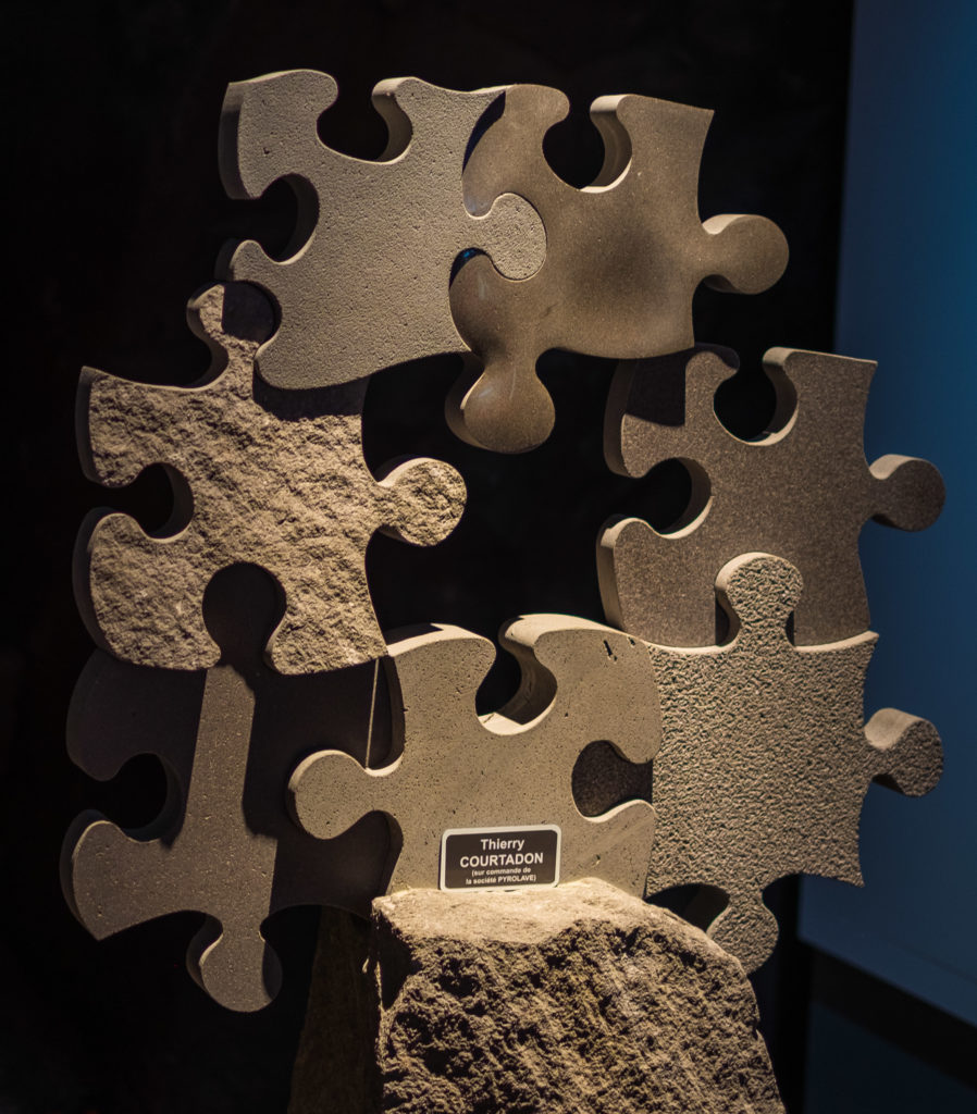 Auvergne Volvic Sculpture 