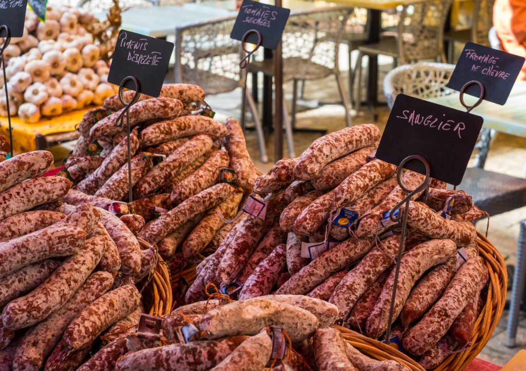 Sarlat Sarlat-le-Canèda Dordogne Perigord France Market