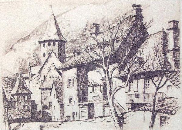 Vic-sur-Cère Auvergne Cantal France