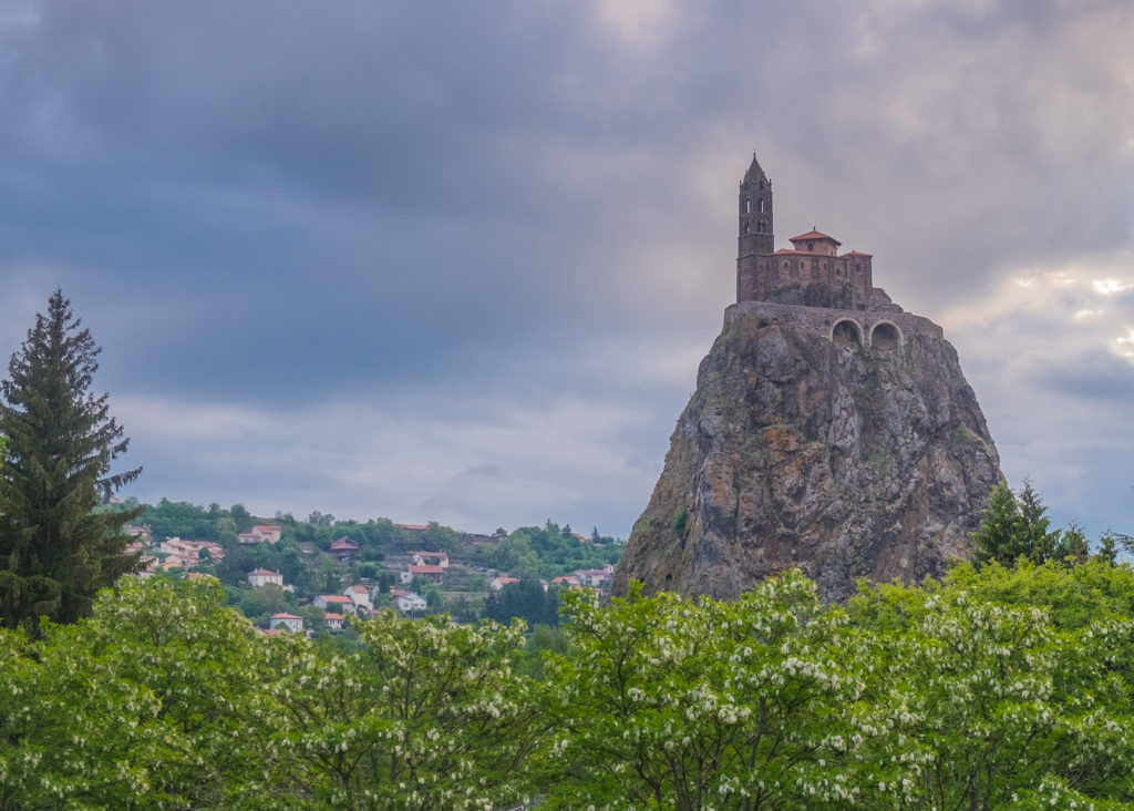Le Puy en Velay Auvergne Haute-Loire Compostella France