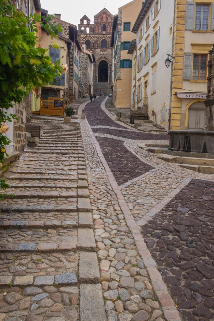 Le Puy en Velay Auvergne Haute-Loire Compostella France