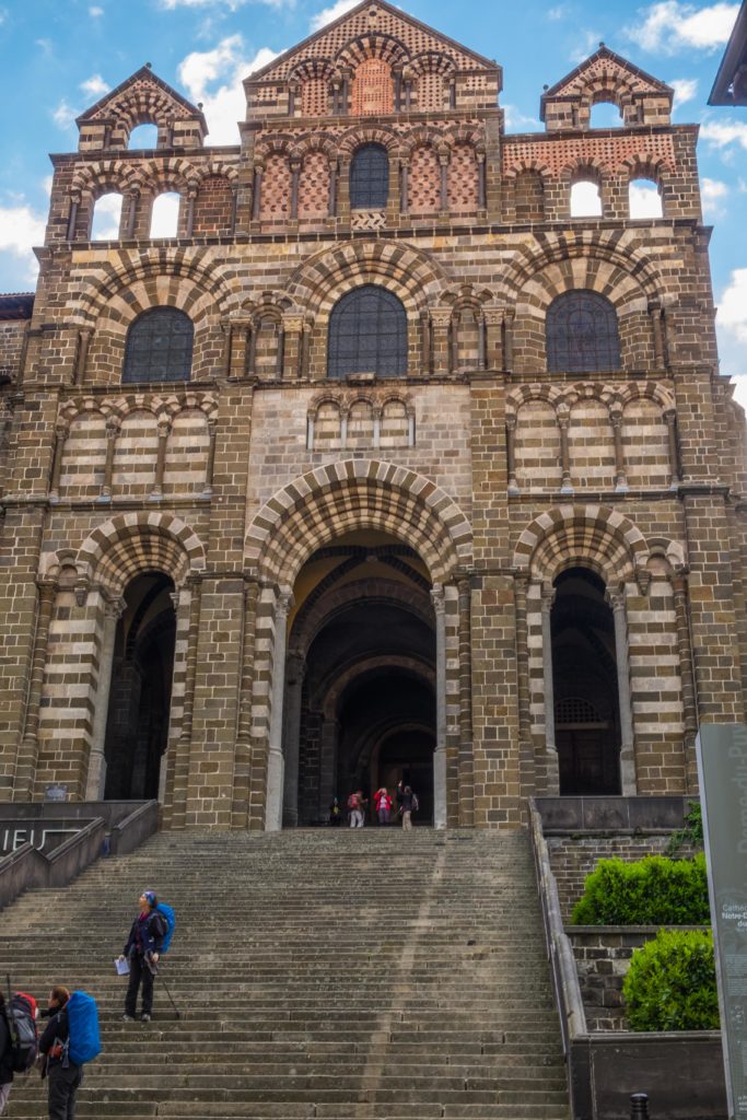 Le Puy en Velay Auvergne Haute-Loire Compostella France
