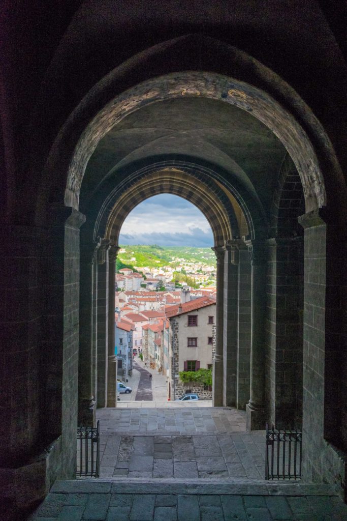 Le Puy en Velay Auvergne Haute-Loire Compostella France