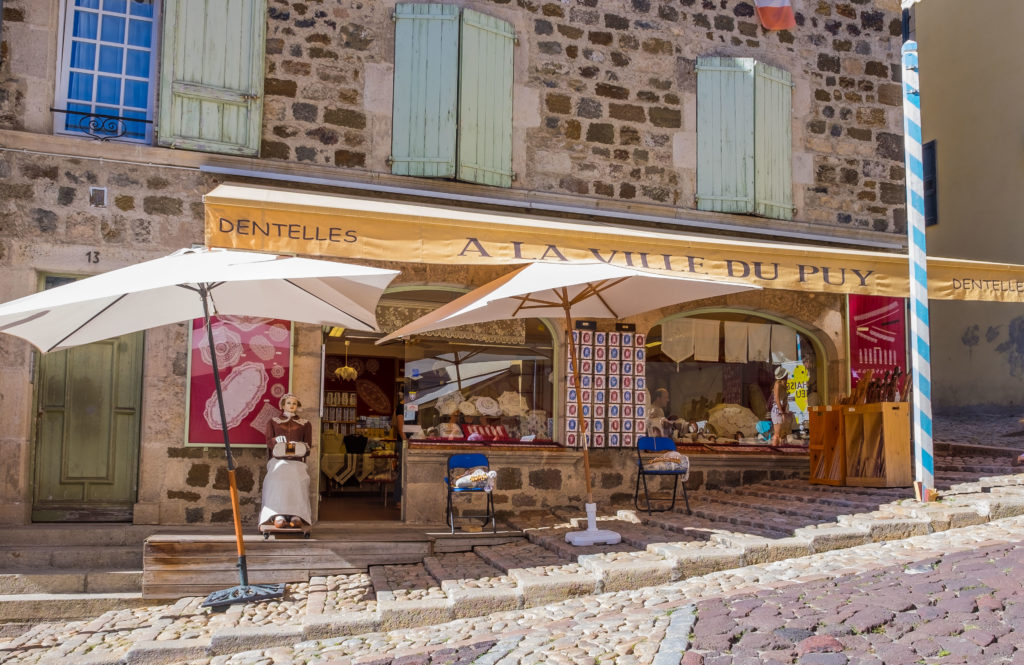Le Puy en Velay Auvergne Haute-Loire Compostella France
