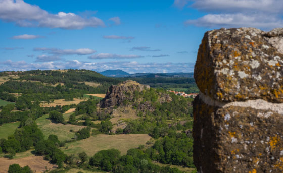 Polignac Chateau Castle Auvergne Velay France