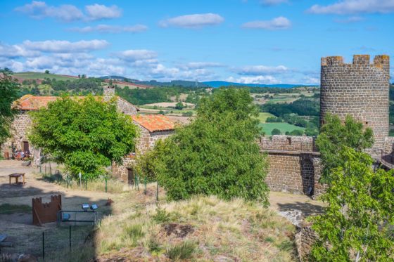 Polignac Chateau Castle Auvergne Velay France