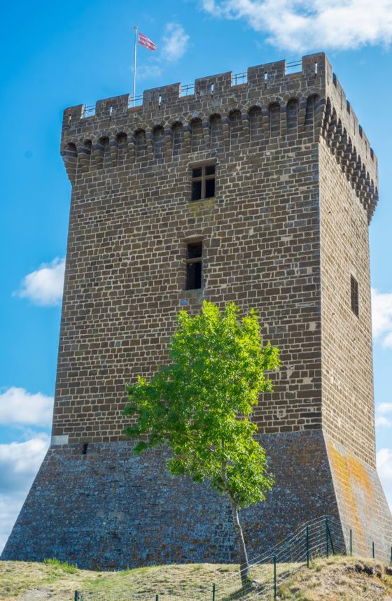 Polignac Chateau Castle Auvergne Velay France