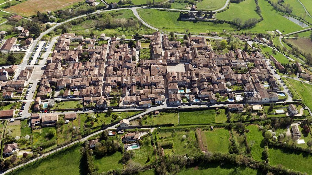 Monpazier Dordogne Perigord France Bastide