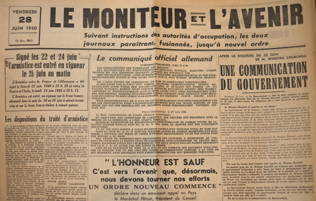 Clermont-Ferrand WWII France History War Auvergne Petain