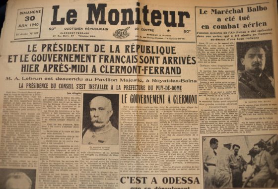 Clermont-Ferrand WWII France History War Auvergne Petain