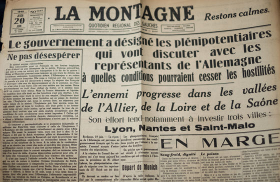 Clermont-Ferrand WWII France History War Auvergne Petain