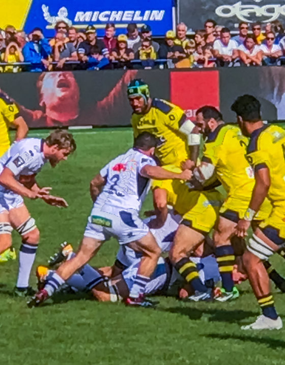 ASM Clermont Auvergne Montferrand Rugby Sports France Michelin