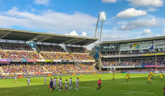 ASM Clermont Auvergne Montferrand Rugby Sports France Michelin