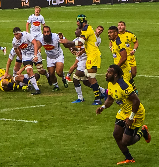 ASM Clermont Auvergne Montferrand Rugby Sports France Michelin