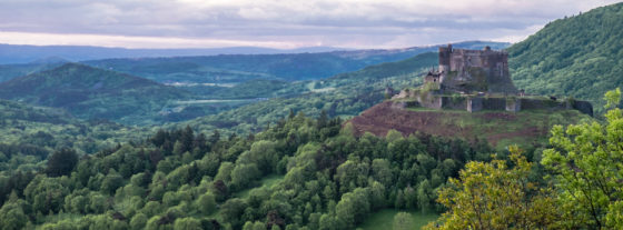 Murol Chateau Castle Auvergne Cantal France Medieval Renaissance