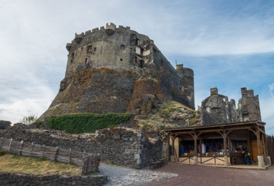 Murol Chateau Castle Auvergne Cantal France Medieval Renaissance