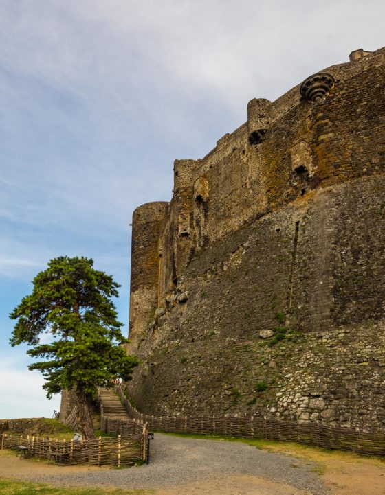 Murol Chateau Castle Auvergne Cantal France Medieval Renaissance