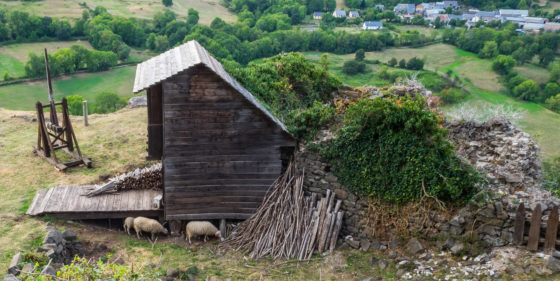 Murol Chateau Castle Auvergne Cantal France Medieval Renaissance