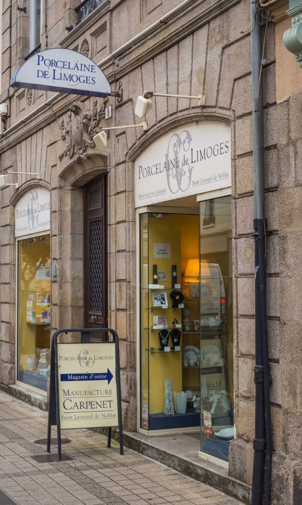Limoges porcelain Limousin France