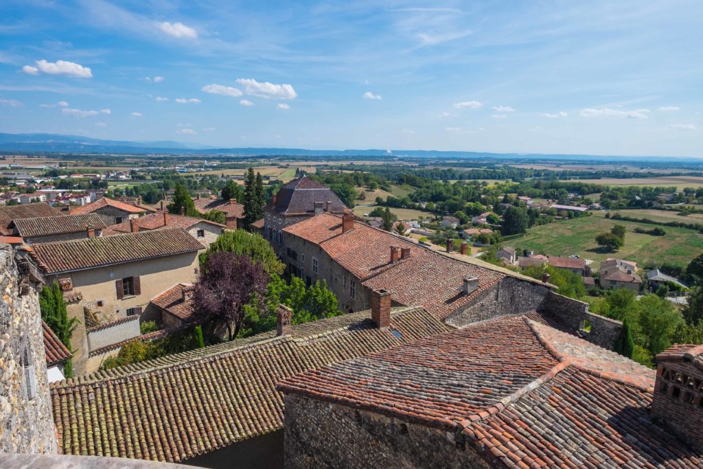 Pérouges Perouges Ain Lyon Rhone Rhone-Alpes France Medieval