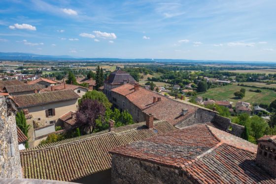 Pérouges Perouges Ain Lyon Rhone Rhone-Alpes France Medieval