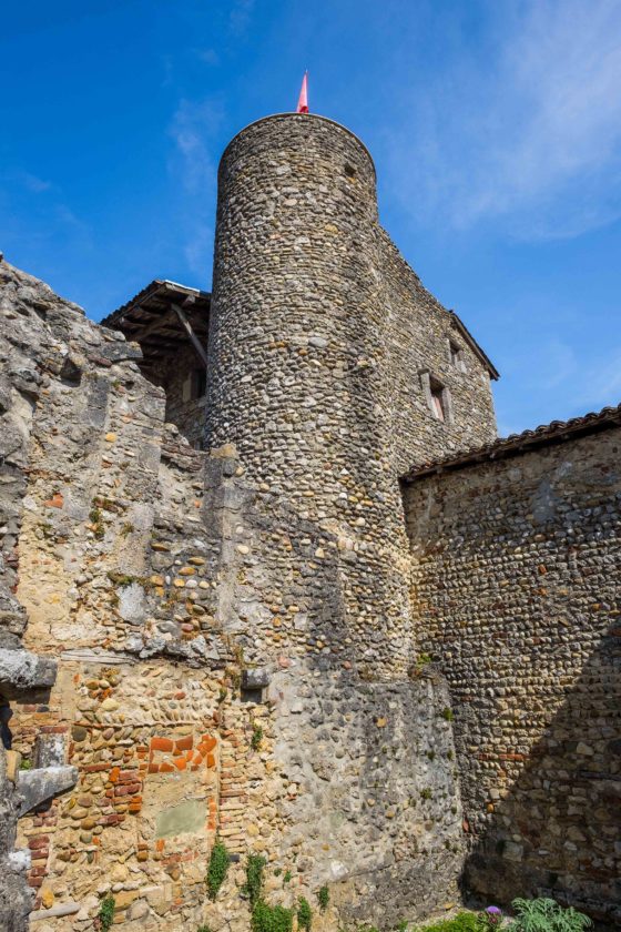 Pérouges Perouges Ain Lyon Rhone Rhone-Alpes France Medieval