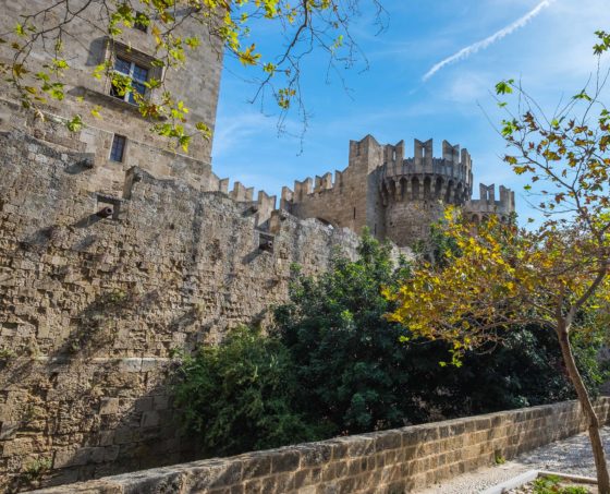 Rhodes Greece Auvergne France Crusades Knights Medieval