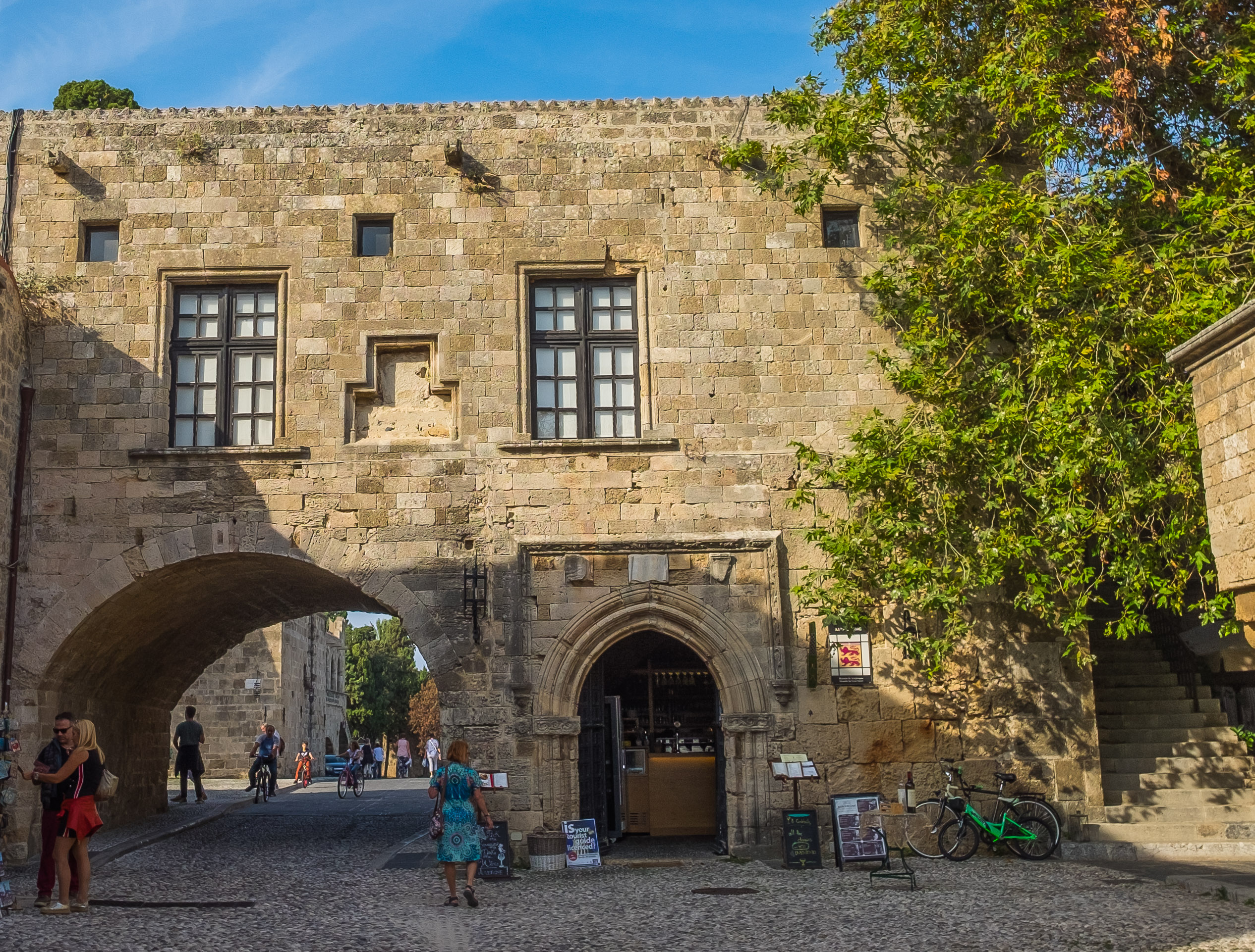 Rhodes Greece Auvergne France Crusades Knights Medieval