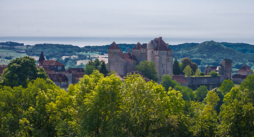 Curemonte Corrèze France Dordogne Medieval Europe Turene Castle Chateau
